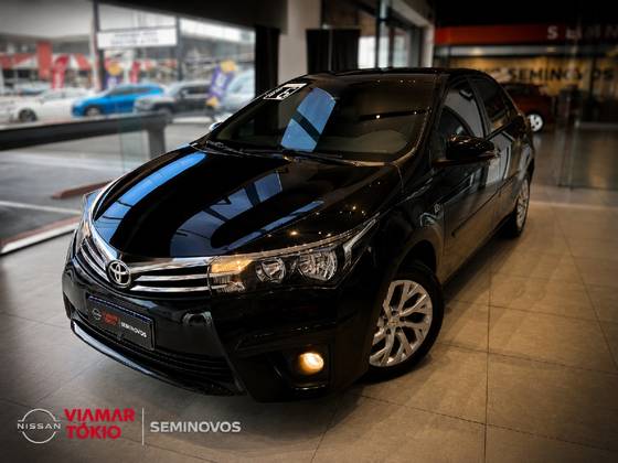 TOYOTA COROLLA 1.8 GLI 16V FLEX 4P AUTOMÁTICO TOYOTA COROLLA 1.8 GLI 16V FLEX 4P AUTOMÁTICO
